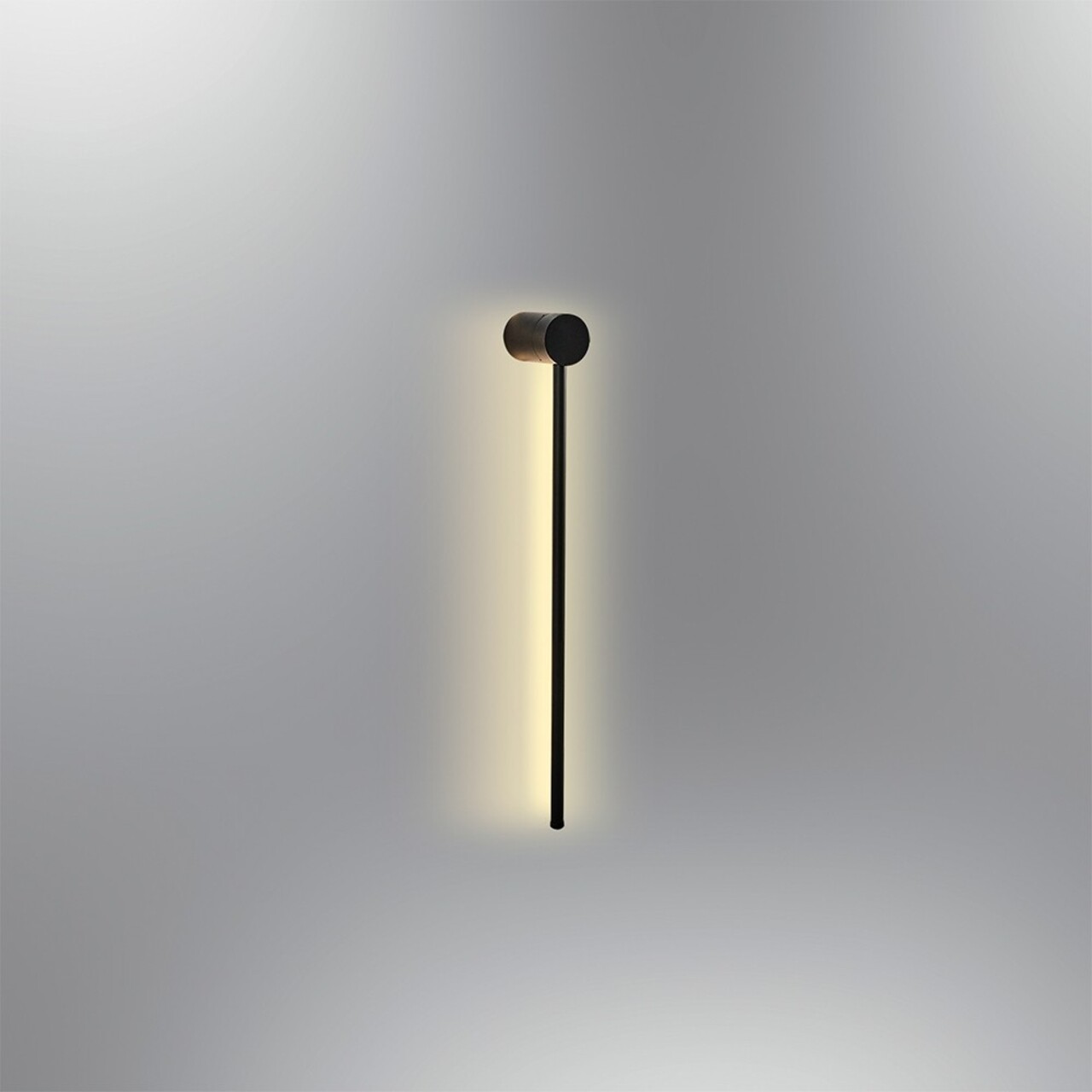 Aplica de perete, L1171 - Black, Lightric, 61 x 6 x 10 cm, LED, 11W, negru - imagine 3